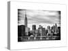 Jetty View with City and the Empire State Building-Philippe Hugonnard-Stretched Canvas