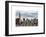 Jetty View with City and the Empire State Building-Philippe Hugonnard-Framed Art Print