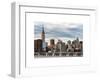 Jetty View with City and the Empire State Building-Philippe Hugonnard-Framed Art Print