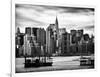 Jetty View with Manhattan and the Chrysler Building-Philippe Hugonnard-Framed Photographic Print