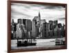 Jetty View with Manhattan and the Chrysler Building-Philippe Hugonnard-Framed Photographic Print