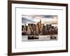 Jetty View with Manhattan and the Chrysler Building-Philippe Hugonnard-Framed Art Print