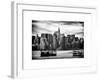 Jetty View with Manhattan and the Chrysler Building-Philippe Hugonnard-Framed Art Print