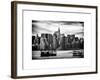 Jetty View with Manhattan and the Chrysler Building-Philippe Hugonnard-Framed Art Print