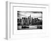 Jetty View with Manhattan and the Chrysler Building-Philippe Hugonnard-Framed Art Print