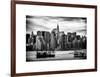 Jetty View with Manhattan and the Chrysler Building-Philippe Hugonnard-Framed Art Print