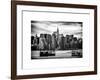 Jetty View with Manhattan and the Chrysler Building-Philippe Hugonnard-Framed Art Print