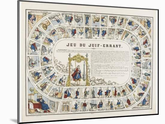 Jeu du juif errant-null-Mounted Giclee Print