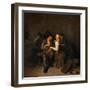 Jeune Couple Dans Une Taverne  (Young Couple in a Tavern) Peinture De Cornelis Pietersz Bega (1631-Cornelis Bega-Framed Giclee Print