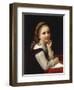 Jeune Ecoliere, 1868-William Adolphe Bouguereau-Framed Giclee Print