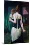 Jeune Femme Ajustant Son Corset - Young Woman Adjusting Her Corset - Peeinture De Pierre Carrier Be-Pierre Carrier-belleuse-Mounted Giclee Print