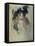 Jeune femme au chapeau-Jacques-emile Blanche-Framed Stretched Canvas