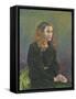 Jeune Femme En Robe Verte (Germaine Marécha), 1893-Théo van Rysselberghe-Framed Stretched Canvas
