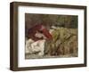 Jeune femme endormie-Lovis Corinth-Framed Giclee Print