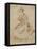 Jeune femme et deux enfants-Jean Antoine Watteau-Framed Stretched Canvas