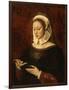 Jeune femme lisant un livre d'heures-Ambrosius Benson-Framed Giclee Print