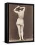 Jeune femme nue debout, de dos-Jean-Louis Igout-Framed Stretched Canvas