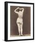 Jeune femme nue debout, de dos-Jean-Louis Igout-Framed Giclee Print