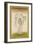 Jeune femme sous un saule pleureur-null-Framed Giclee Print