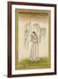 Jeune femme sous un saule pleureur-null-Framed Giclee Print