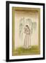 Jeune femme sous un saule pleureur-null-Framed Giclee Print