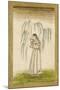 Jeune femme sous un saule pleureur-null-Mounted Giclee Print