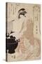 Jeune femme-Utagawa Toyokuni-Stretched Canvas