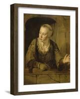 Jeune fille à la fenêtre-Jan Victors-Framed Giclee Print