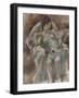 Jeune fille assise aux fleurs-Jules Pascin-Framed Giclee Print