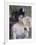 Jeune Fille au Bal-Berthe Morisot-Framed Giclee Print