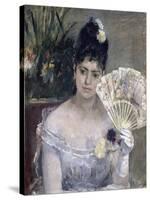 Jeune Fille au Bal-Berthe Morisot-Stretched Canvas