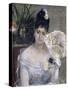 Jeune Fille au Bal-Berthe Morisot-Stretched Canvas