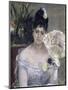 Jeune Fille au Bal-Berthe Morisot-Mounted Giclee Print