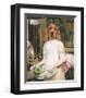 Jeune Fille au Potager-Thierry Poncelet-Framed Premium Giclee Print