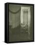 Jeune fille couchée dans sa chambre-Clarence White-Framed Stretched Canvas