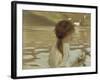 Jeune fille dans un paysage-Paul Chabas-Framed Giclee Print