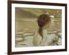 Jeune fille dans un paysage-Paul Chabas-Framed Giclee Print