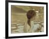 Jeune fille dans un paysage-Paul Chabas-Framed Giclee Print