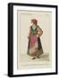 Jeune fille de Caravilli, dans la province de Molise-null-Framed Giclee Print