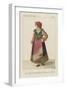 Jeune fille de Caravilli, dans la province de Molise-null-Framed Giclee Print