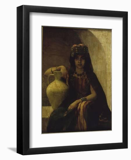 Jeune fille de Grande Kabylie : Portrait d'Algérienne-Louise Canuet-Framed Giclee Print