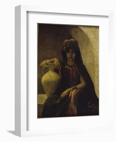 Jeune fille de Grande Kabylie : Portrait d'Algérienne-Louise Canuet-Framed Giclee Print