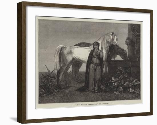 Jeune Fille De L'Herzegovine-Etienne Gautier-Framed Giclee Print