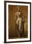 Jeune Fille Debout (Young Girl Standing), Drawing-Jean-Baptiste Greuze-Framed Giclee Print