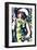 Jeune Fille en Vert-Tamara de Lempicka-Framed Premium Giclee Print