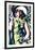 Jeune Fille en Vert-Tamara de Lempicka-Framed Premium Giclee Print