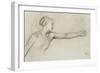 Jeune fille spartiate-Edgar Degas-Framed Giclee Print