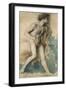 Jeune frondeur-Gustave Moreau-Framed Giclee Print