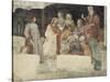 Jeune homme devant l'Assemblée des Arts Libéraux-Sandro Botticelli-Stretched Canvas