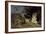 Jeune Tigre Jouant Avec Sa Mere-Eugene Delacroix-Framed Giclee Print